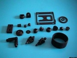 Miscellaneous pieces of rubber 